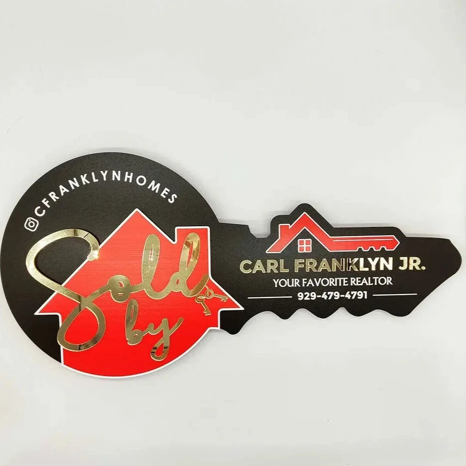 Black Key Shaped Sold by acryl