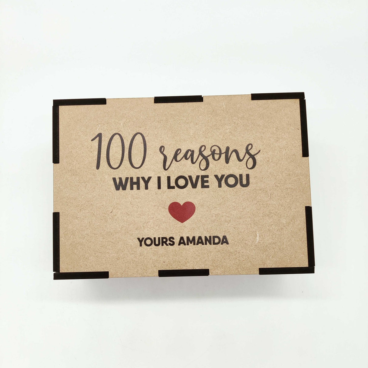 «100 Reasons Why I Love You» gift for Valentine's Day - Real Estate Store