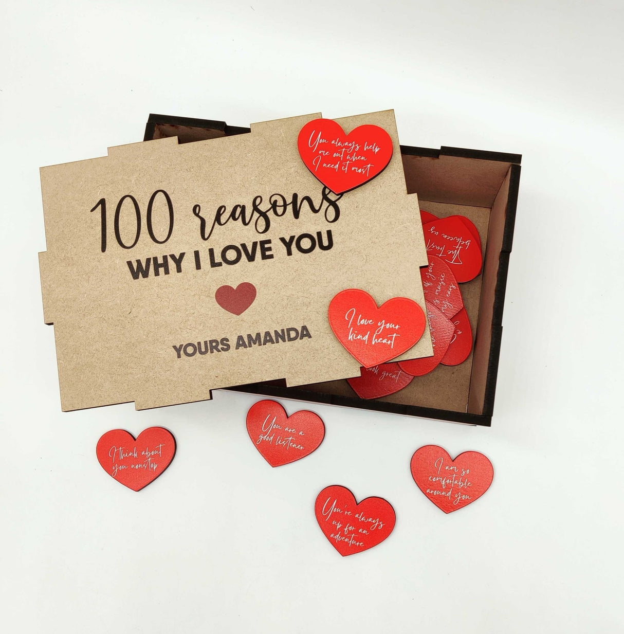«100 Reasons Why I Love You» gift for Valentine's Day - Real Estate Store