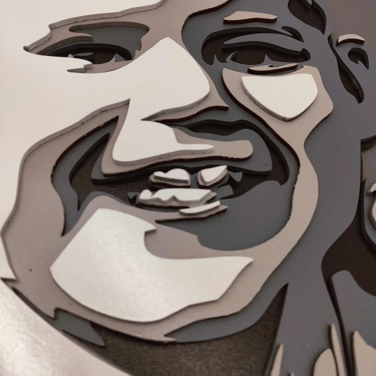 3D Layered Portrait - Real Estate Store