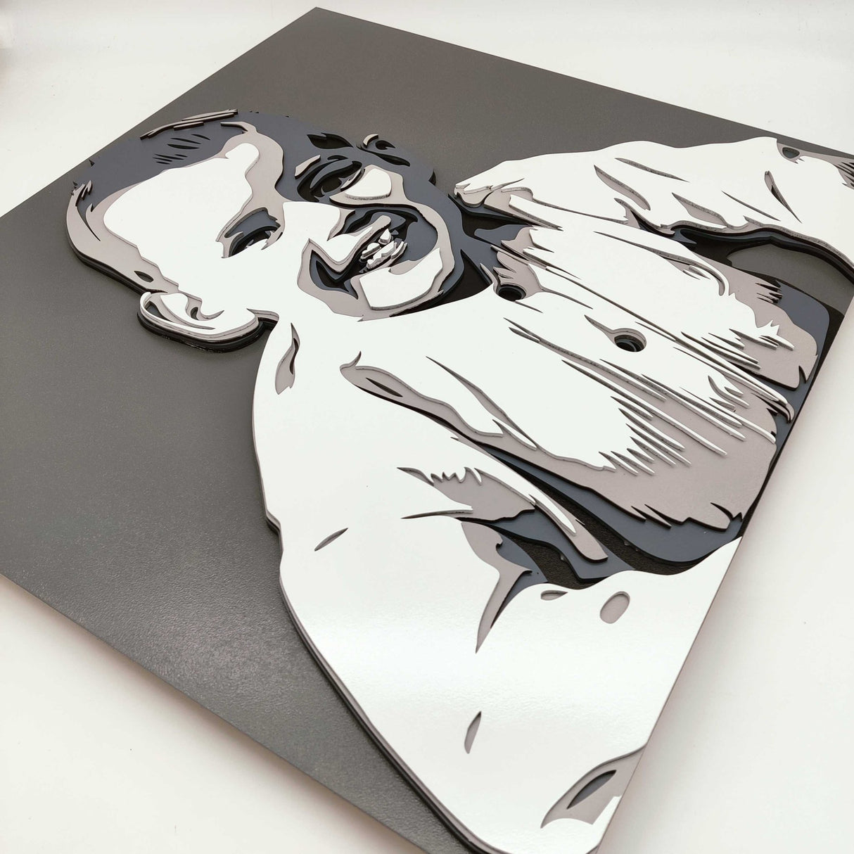 3D Layered Portrait - Real Estate Store