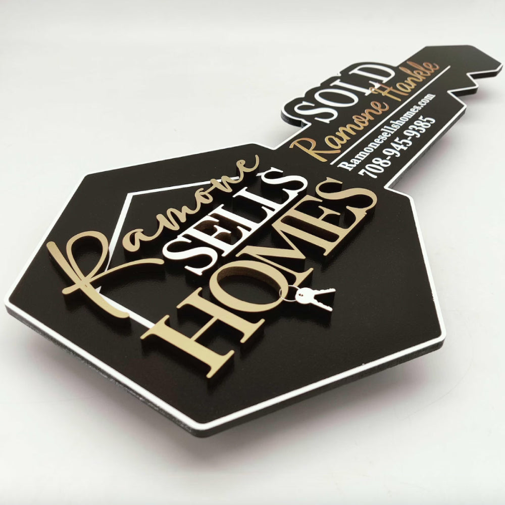 Realtor Sign "Your Name" Sells Homes