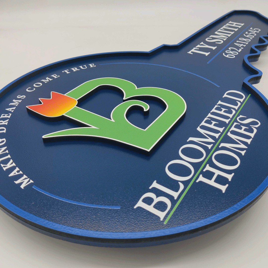 Custom Sign "Making dreams came true"