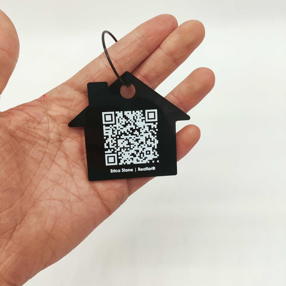 Custom House Key Chain for Realtor