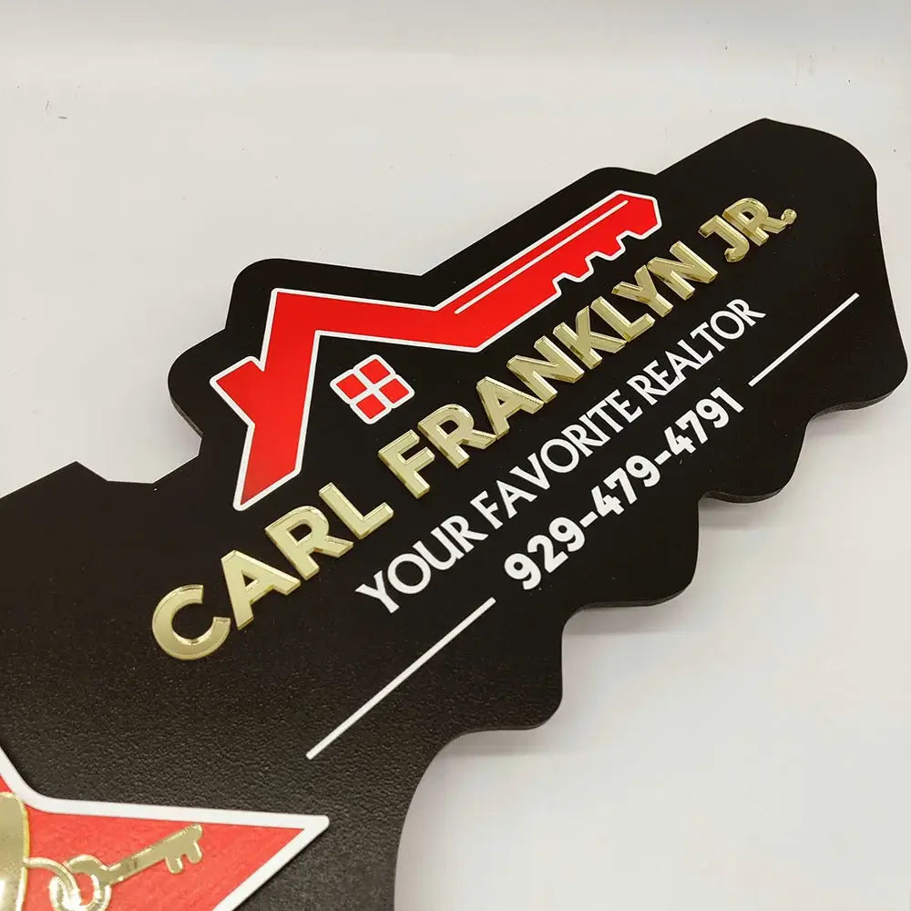 Black Key Shaped Sold by acryl