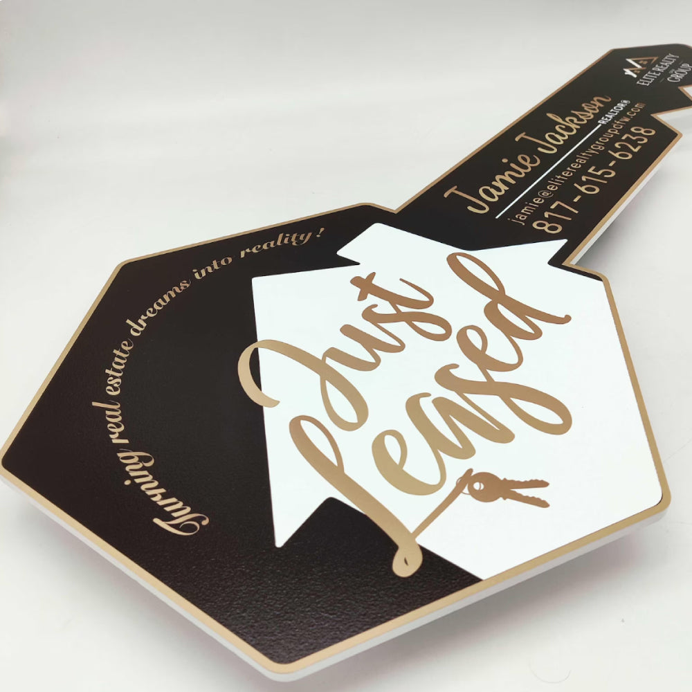 Just Leased Realtor Sign