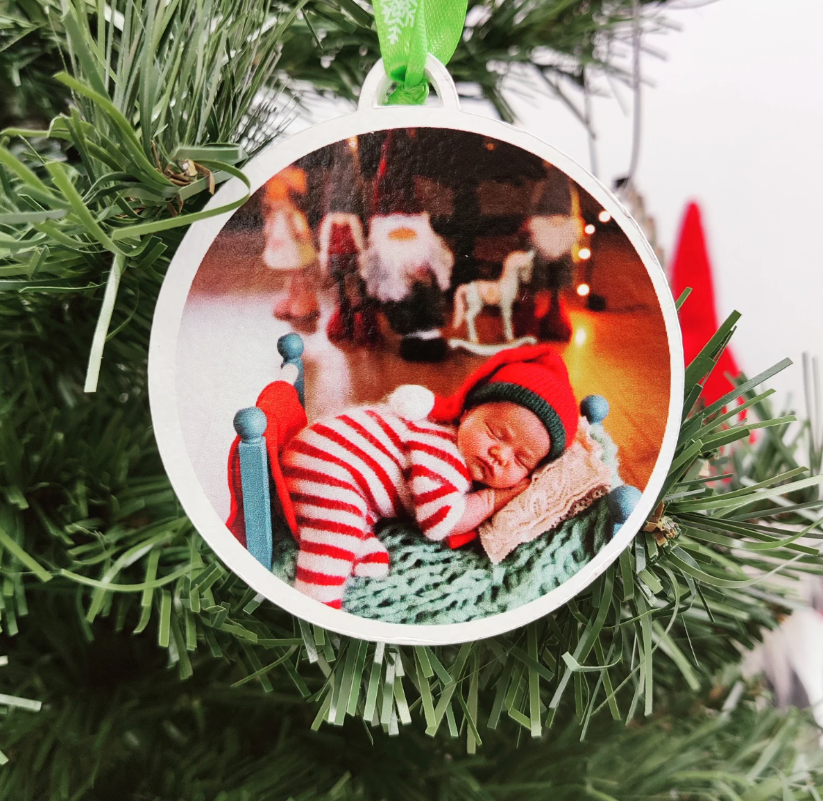 Personalized Photo Christmas Ornament