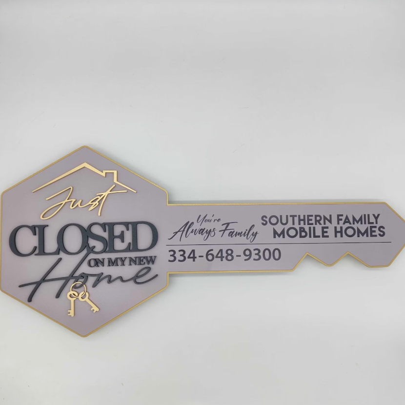 Just Closed On My New Home Realtor Sign
