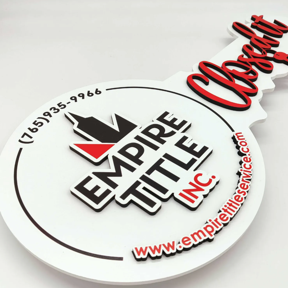 Custom Sign Empire Title