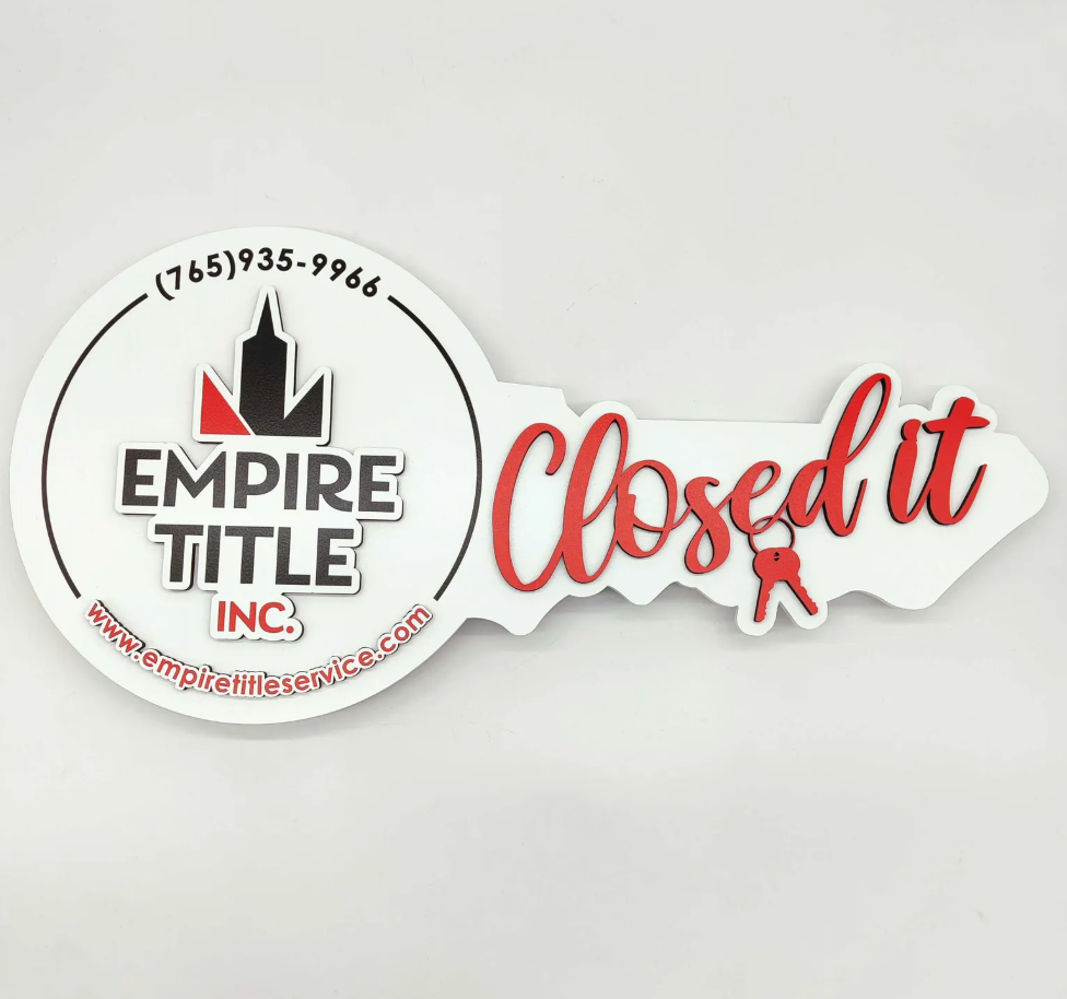 Custom Sign Empire Title