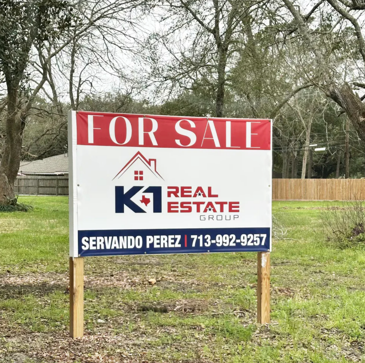 Custom Real Estate Vinyl Banners 13oz