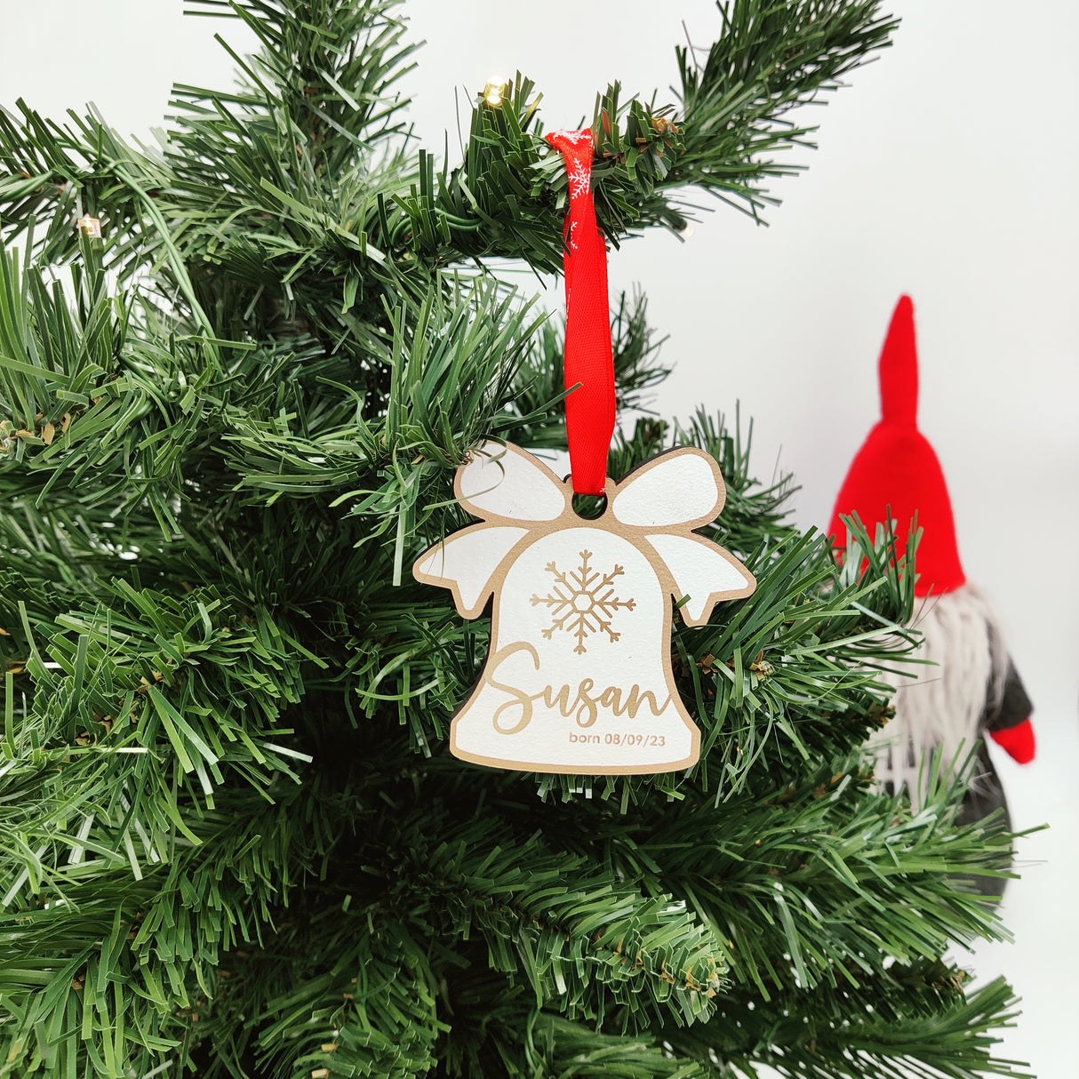 Personalized Christmas Ornament - Bell