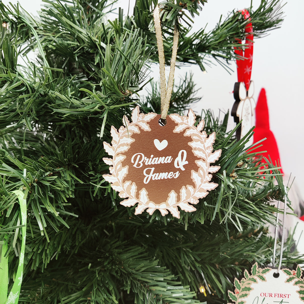 Christmas Tree Custom made ornament