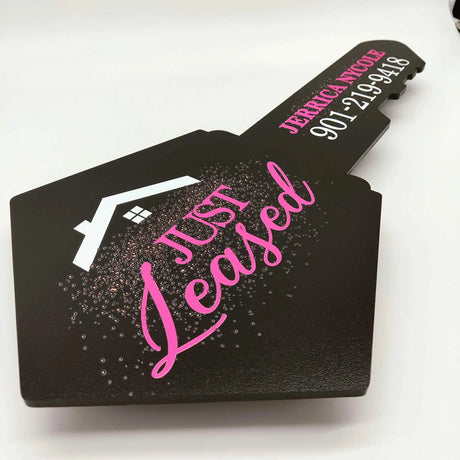 Hexagon Key Black "Just Leased"