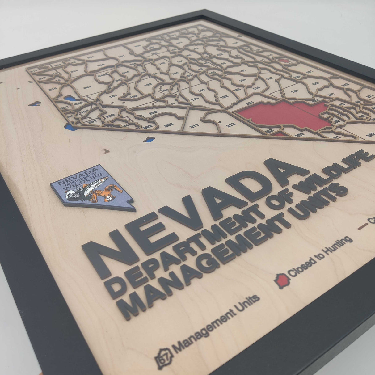 Personalized Wood Map Christmas Gift