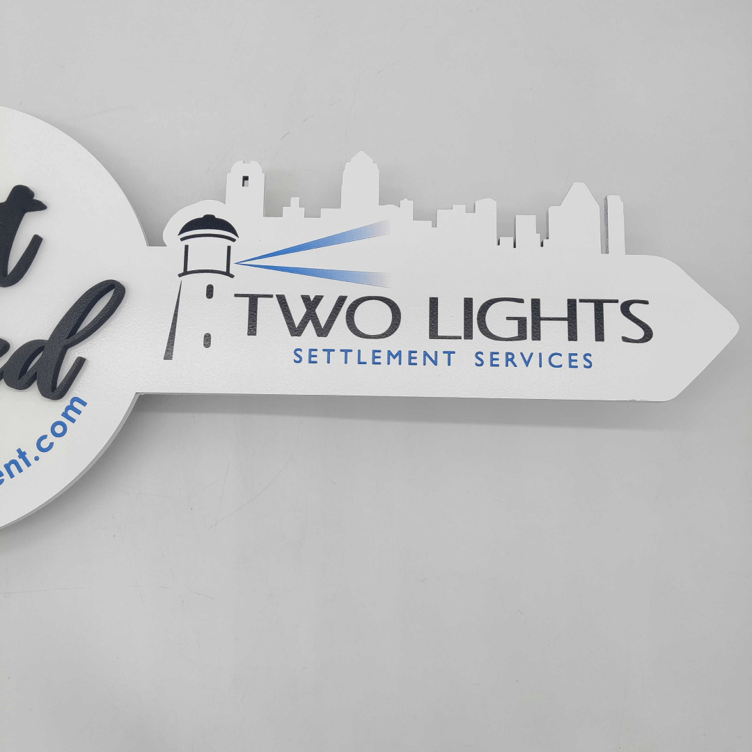 Just Closed Sign Two Lights