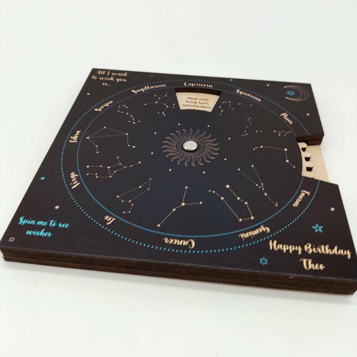 Birthday Gift Card with Zodiac Signs "Written In The Stars" - Real Estate Store