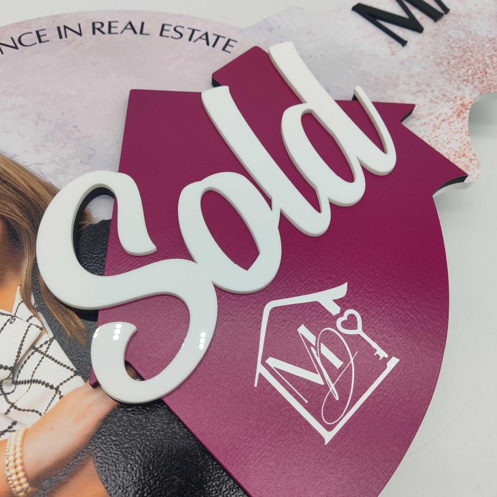 Cute Rose Reator Sign with Photo