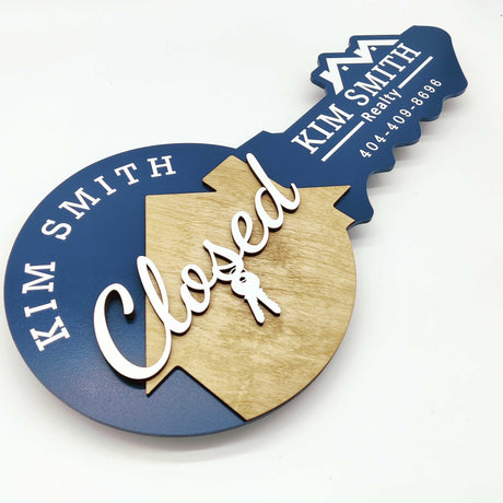 «Closed with keys» Realtor Closing Custom - Real Estate Store