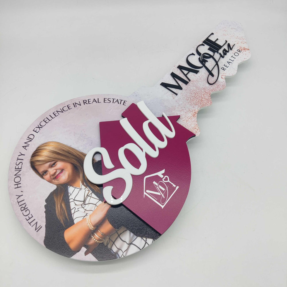 Cute Rose Reator Sign with Photo