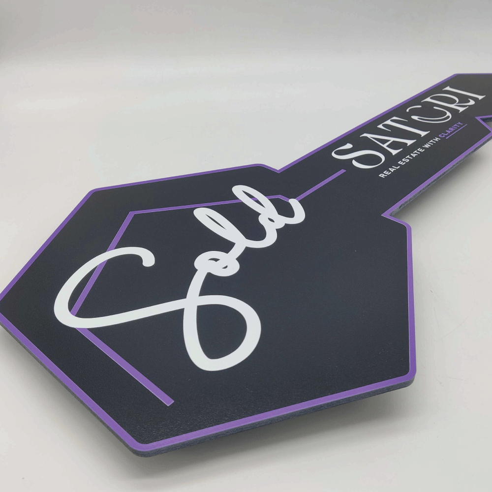 Flat Sold Realtor Sign