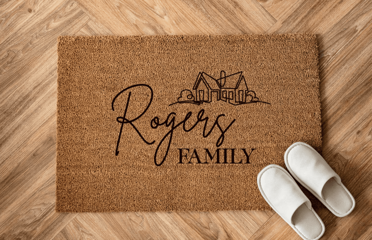 Custom Door Mat for Realtor - Real Estate Store