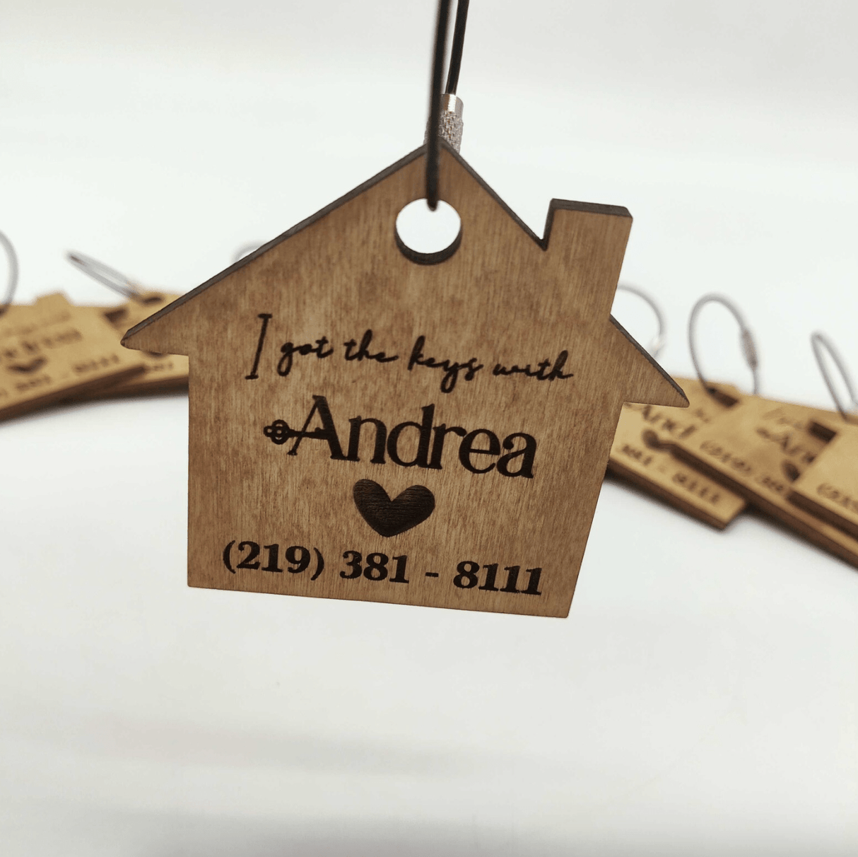 Custom KeyChain for Realtor - Real Estate Store