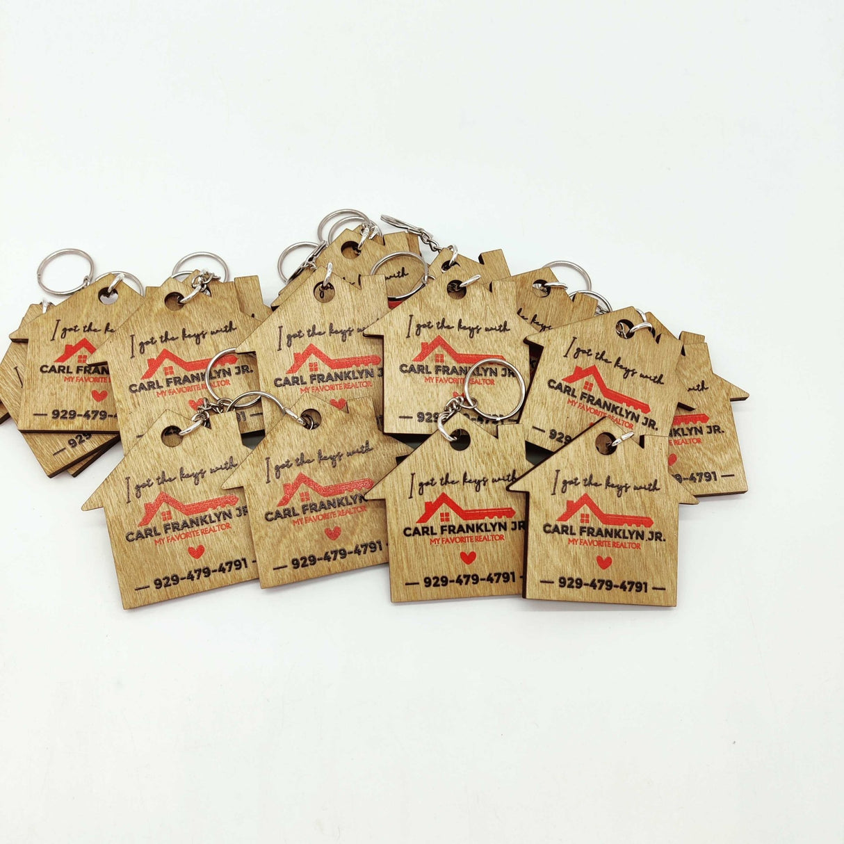 Custom KeyChain for Realtor - Real Estate Store