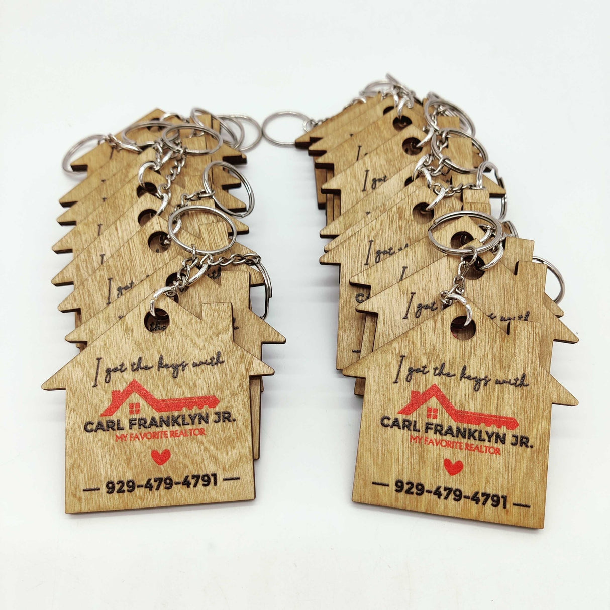 Custom KeyChain for Realtor - Real Estate Store