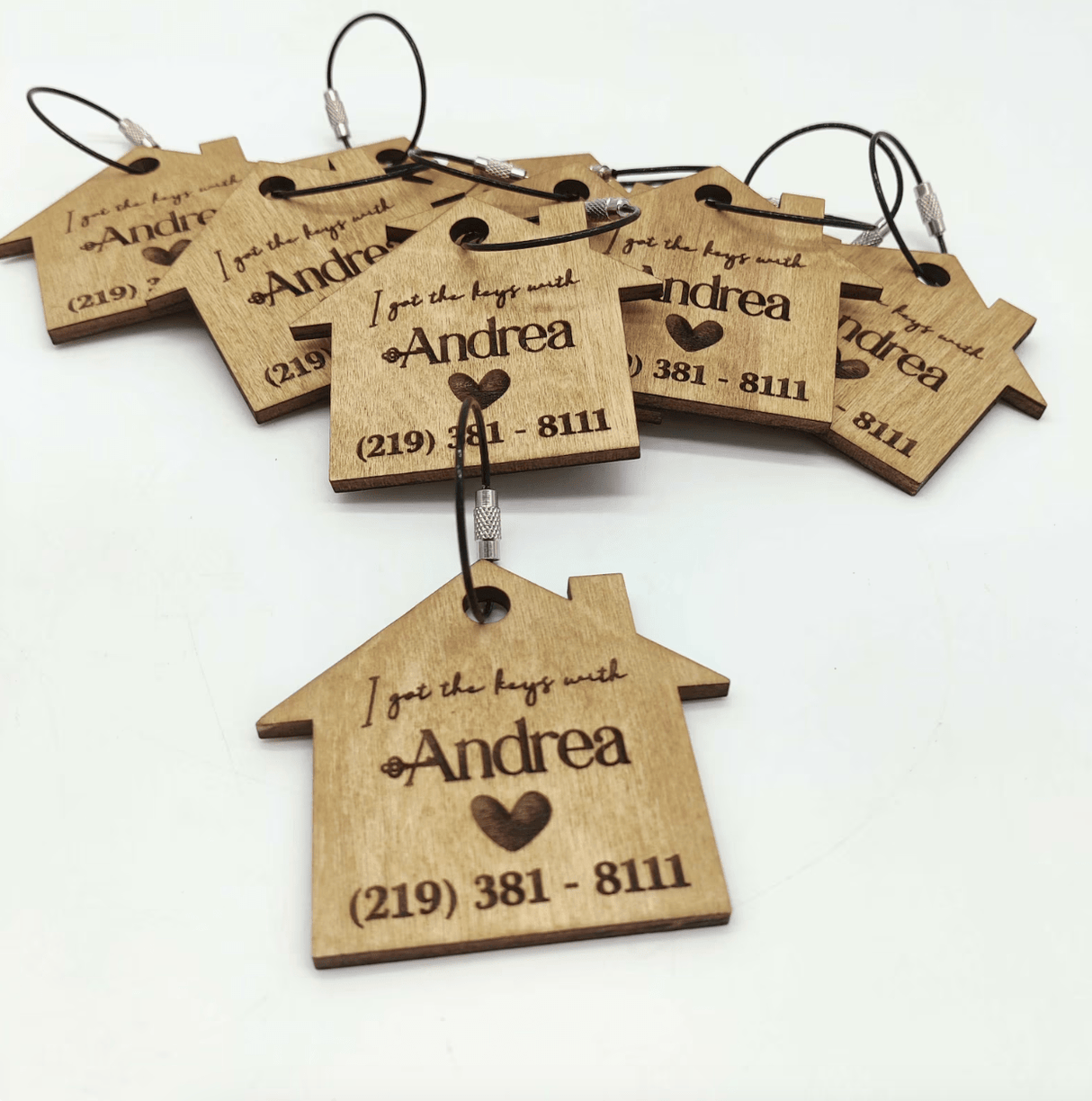 Custom KeyChain for Realtor - Real Estate Store