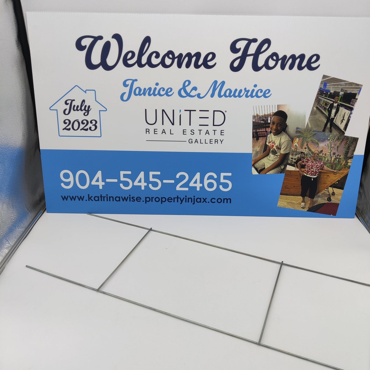 Custom Realtor Yard Sign - Real Estate Store