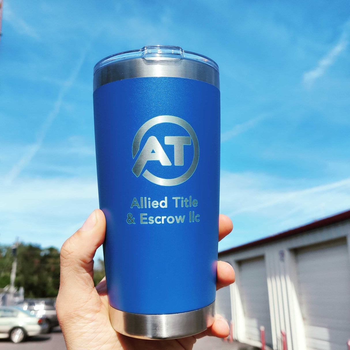 Engraved Tumbler - "Mom and Real Estate Agent" - Real Estate Store