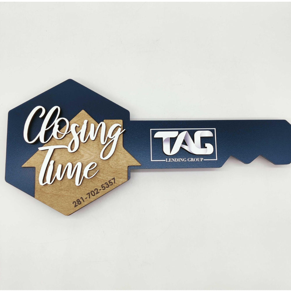 Closing Time Realtor Sign