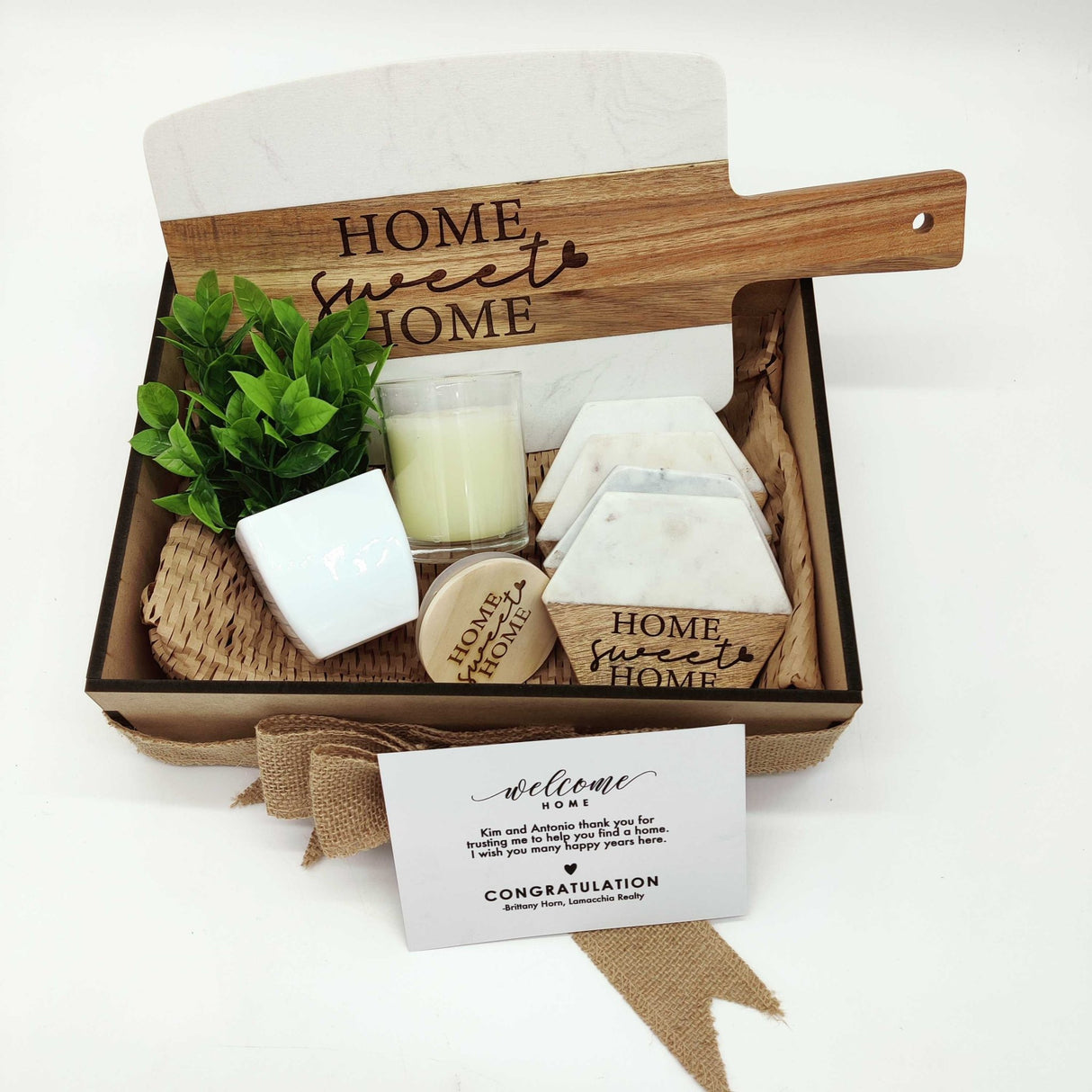 Gift Basket for Option 5 - Real Estate Store