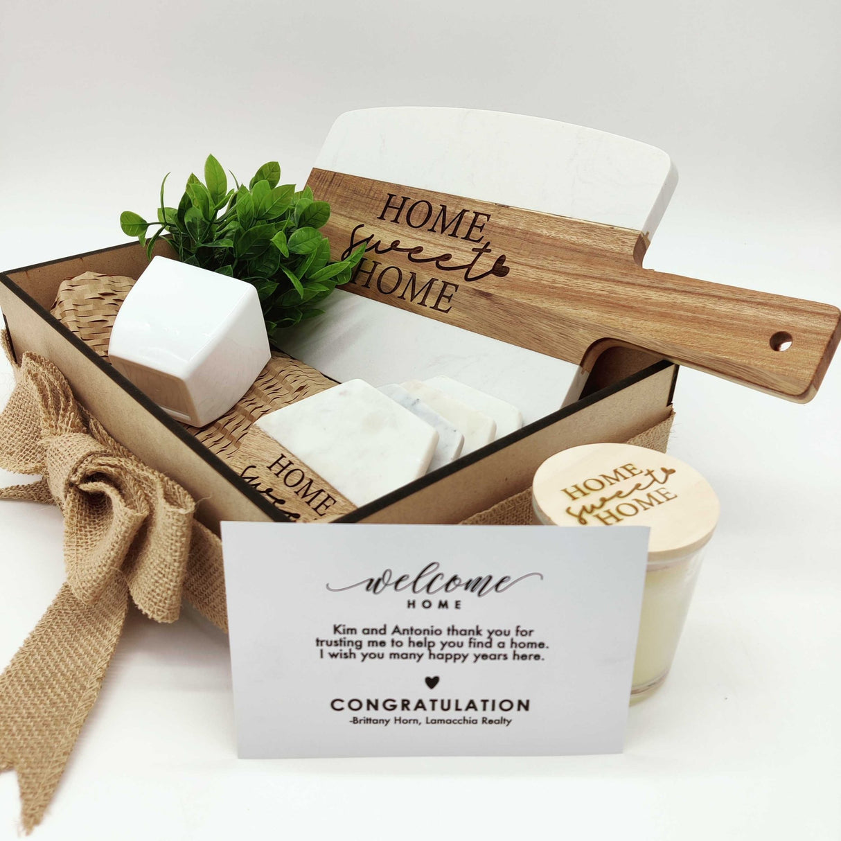 Gift Basket for Option 5 - Real Estate Store