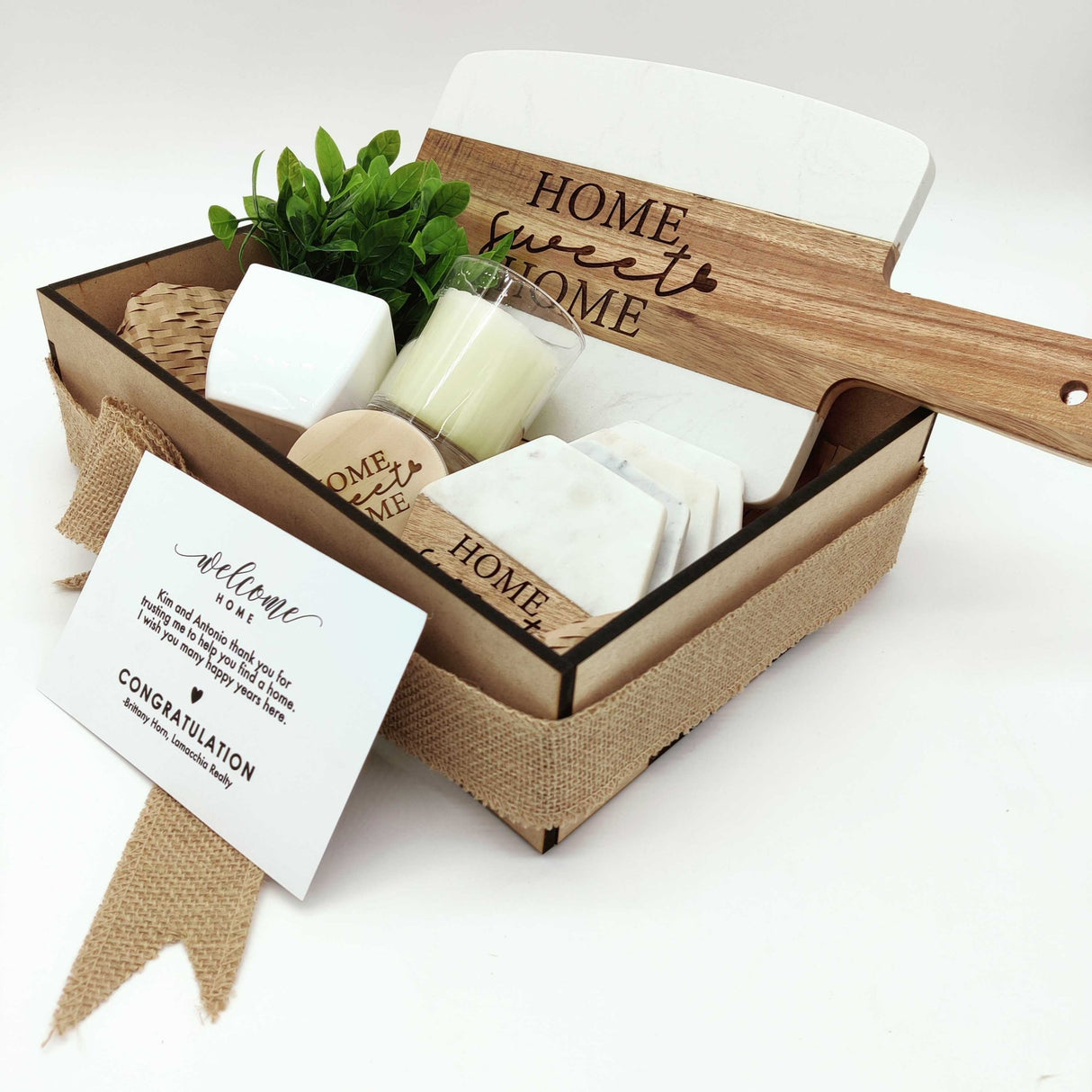 Gift Basket for Option 5 - Real Estate Store