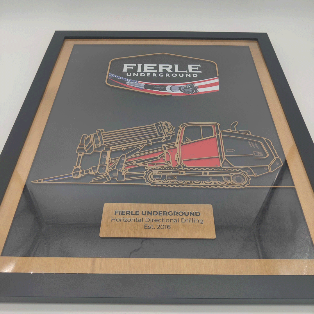 CUSTOM Laser Cut Logo Art Personalized Corporate Gift