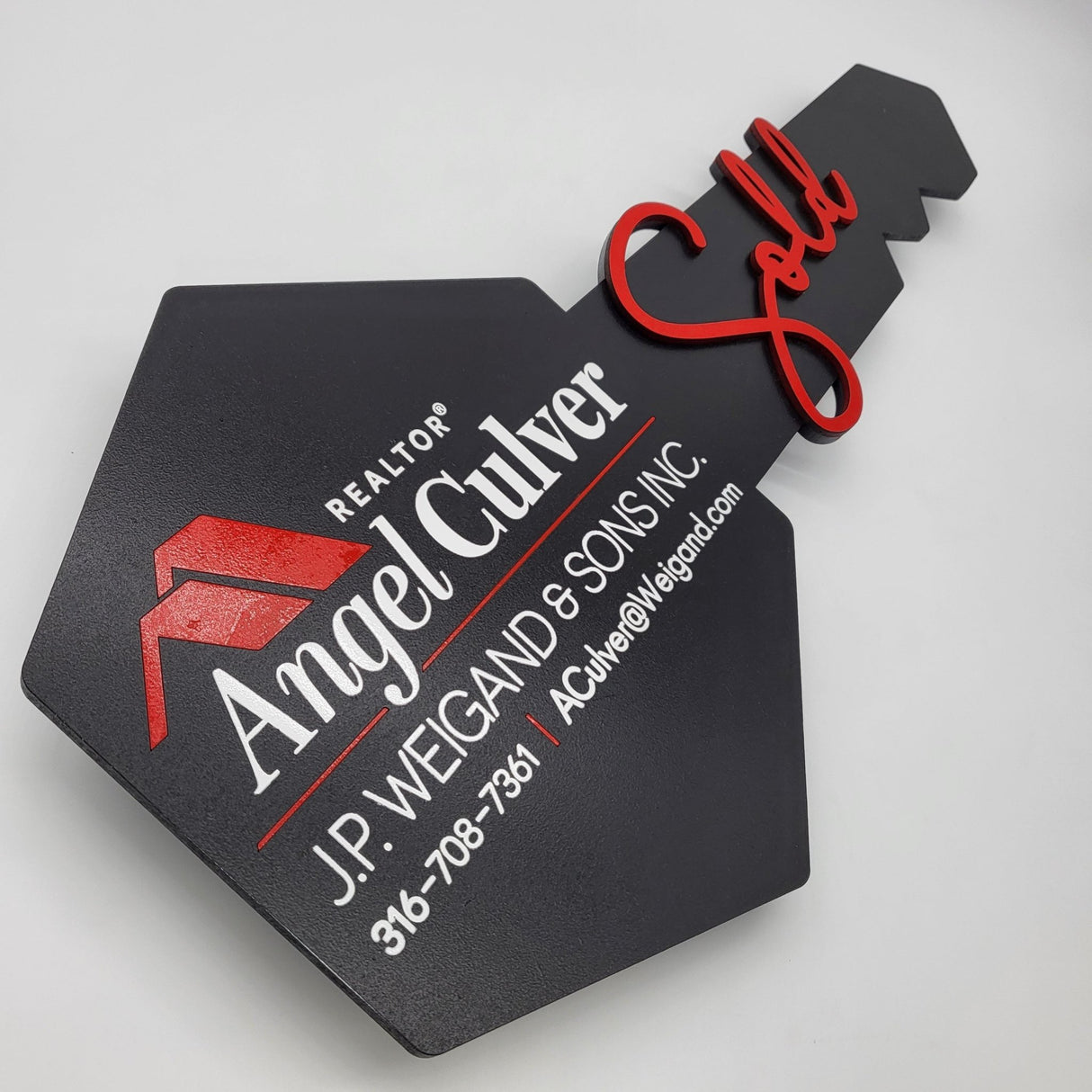 Hexagon Black Key - Real Estate Store