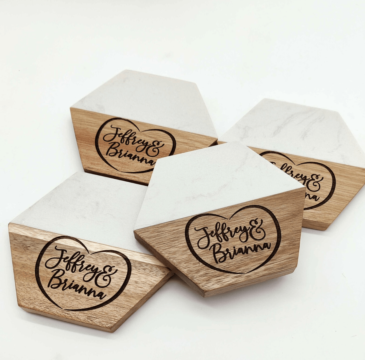 Hexagon Real Estate Coasters - Real Estate Store