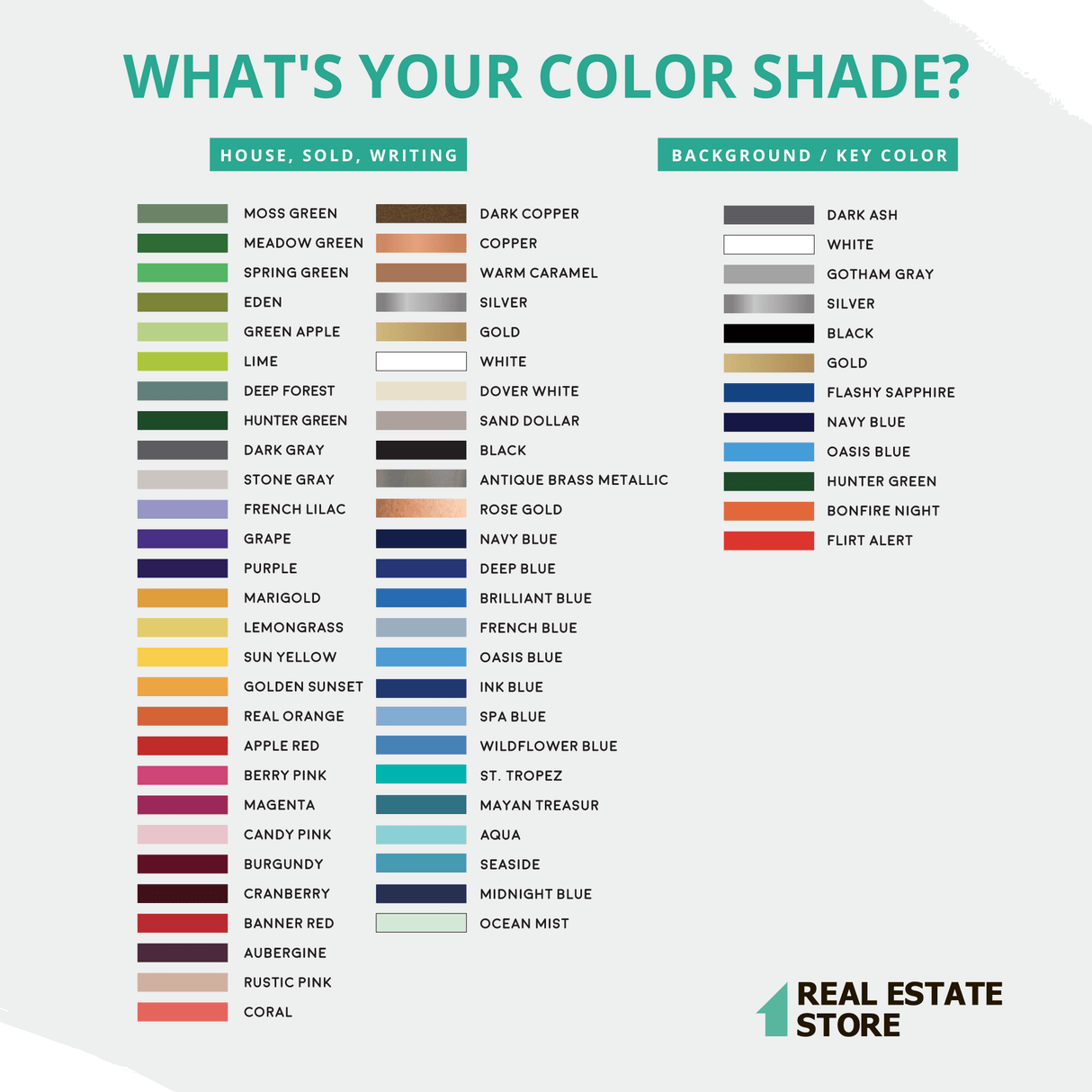 Hexagon Sold Key Shaped with a House Line - Real Estate Store