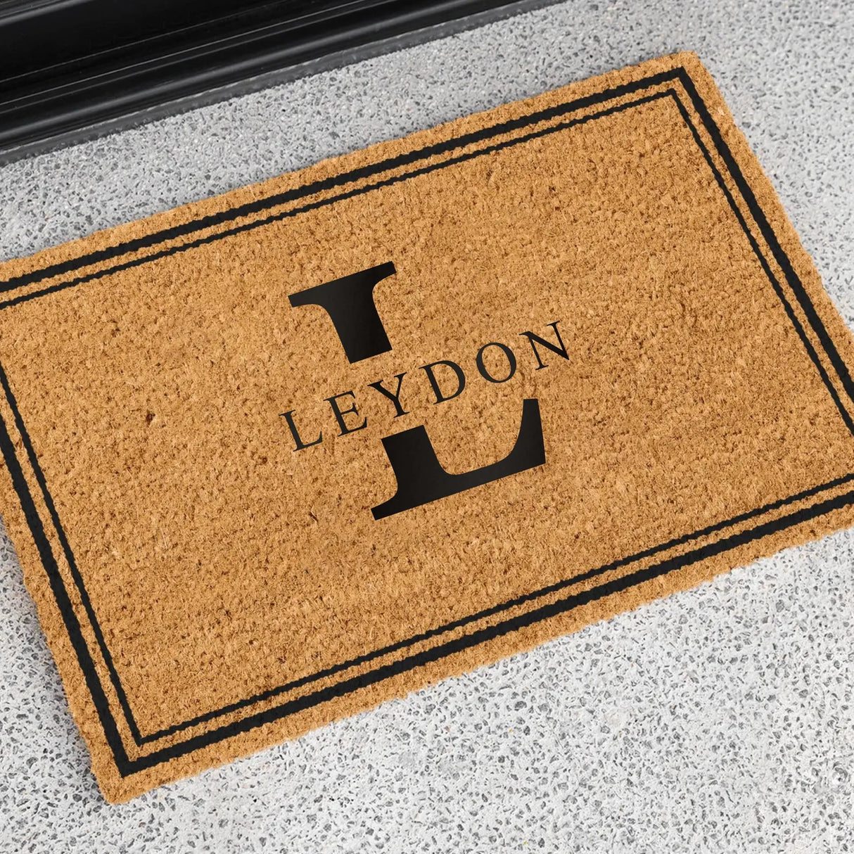 Doormat with Initials