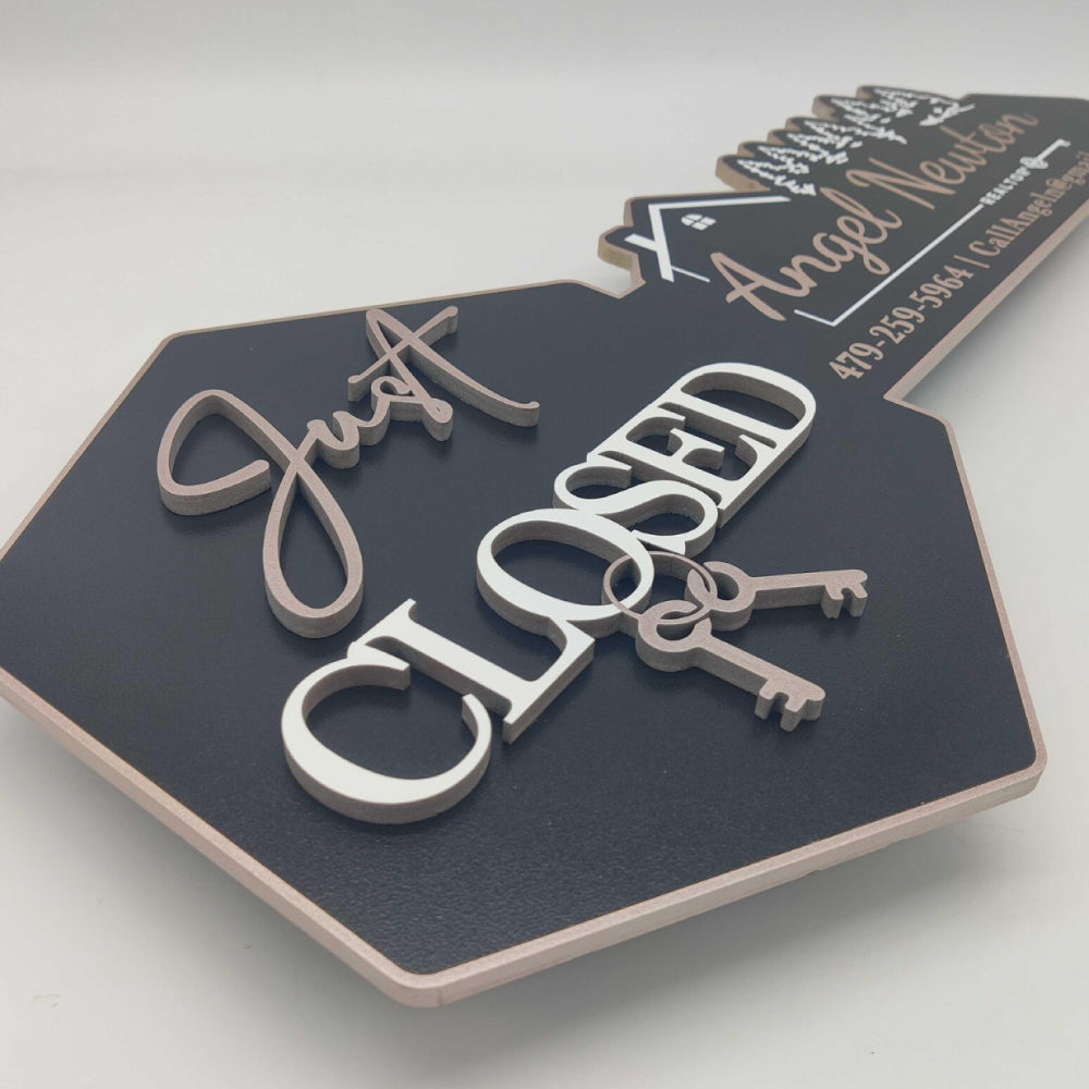 Just Closed Forest Sign