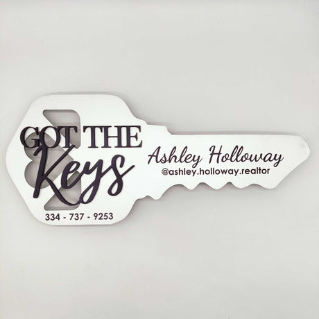 Key Shaped Props Got the keys - Real Estate Store