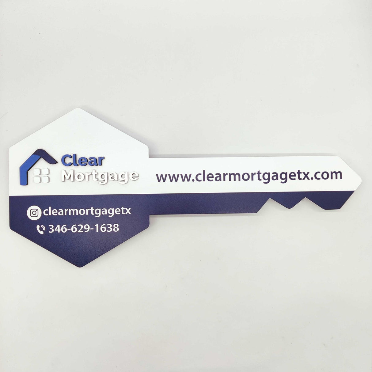 Key Shaped Props Mortgage Lender Sign Realtor Sign - Real Estate Store