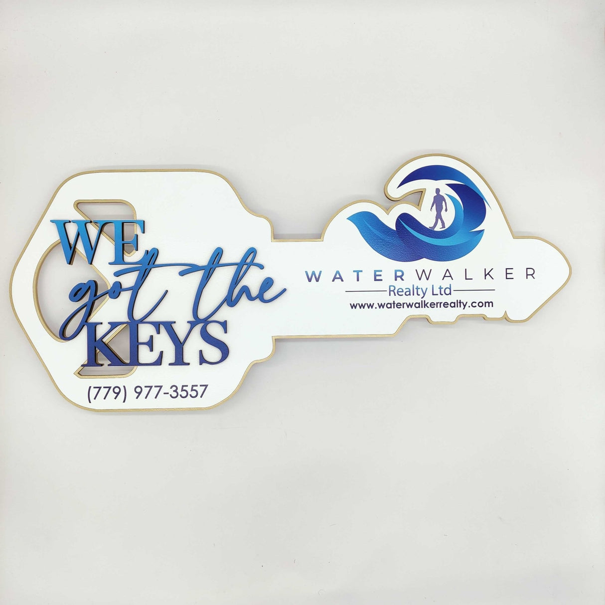 Key Shaped Props We got the Keys Sign - Real Estate Store