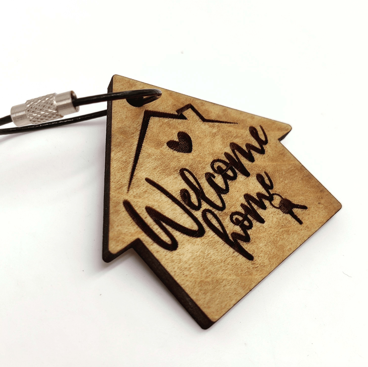 KeyChain for Realtor "Welcome Home" - Real Estate Store