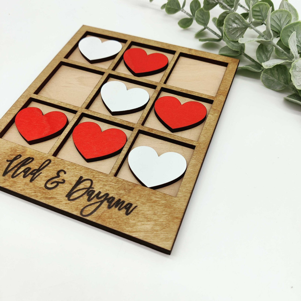 «Love Tic Tac Toe» gift for Valentine's Days - Real Estate Store