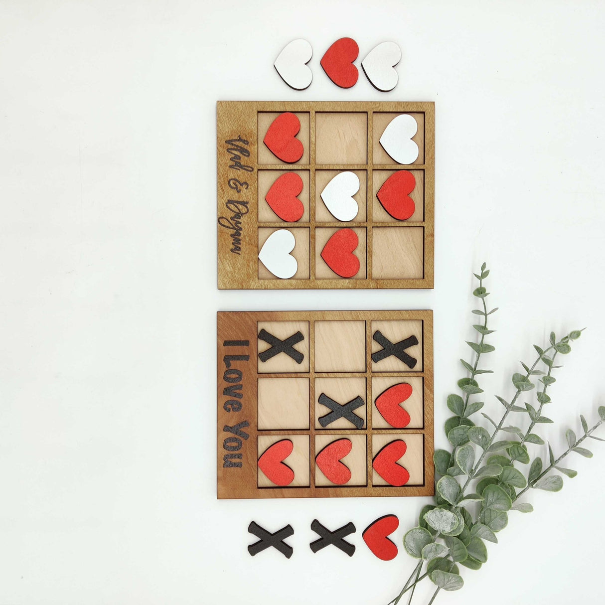 «Love Tic Tac Toe»‎ Valentine's Day - Real Estate Store