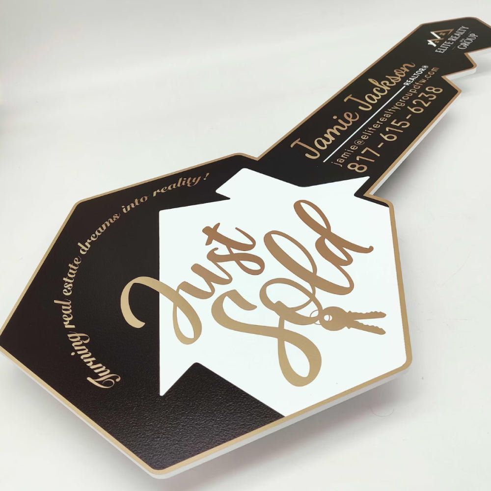 Just Sold Real Estate Agent Sign