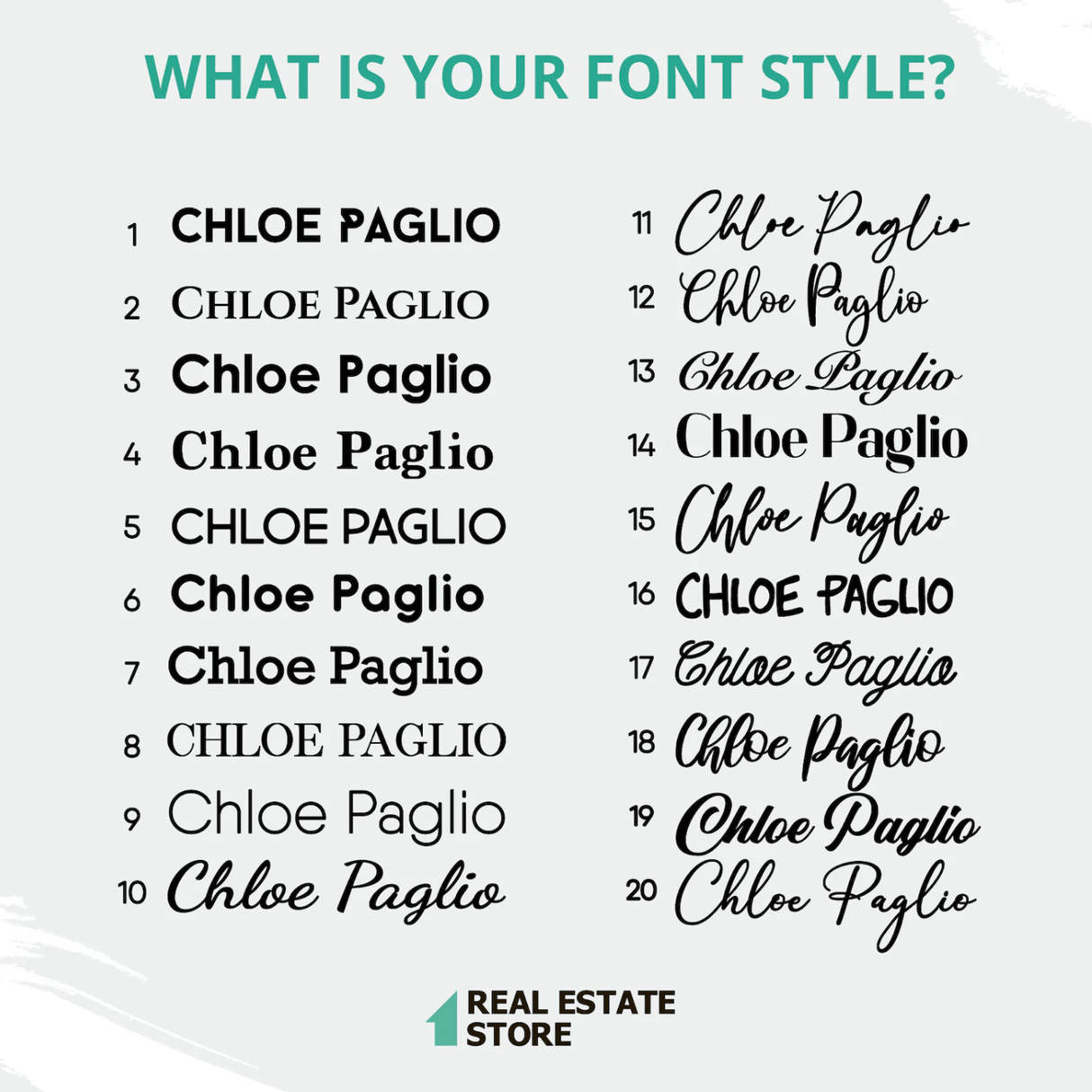 Personal Name® T-shirt - Real Estate Store